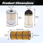 Oil & Fuel Filter Kit for DD13 DD15 DD16