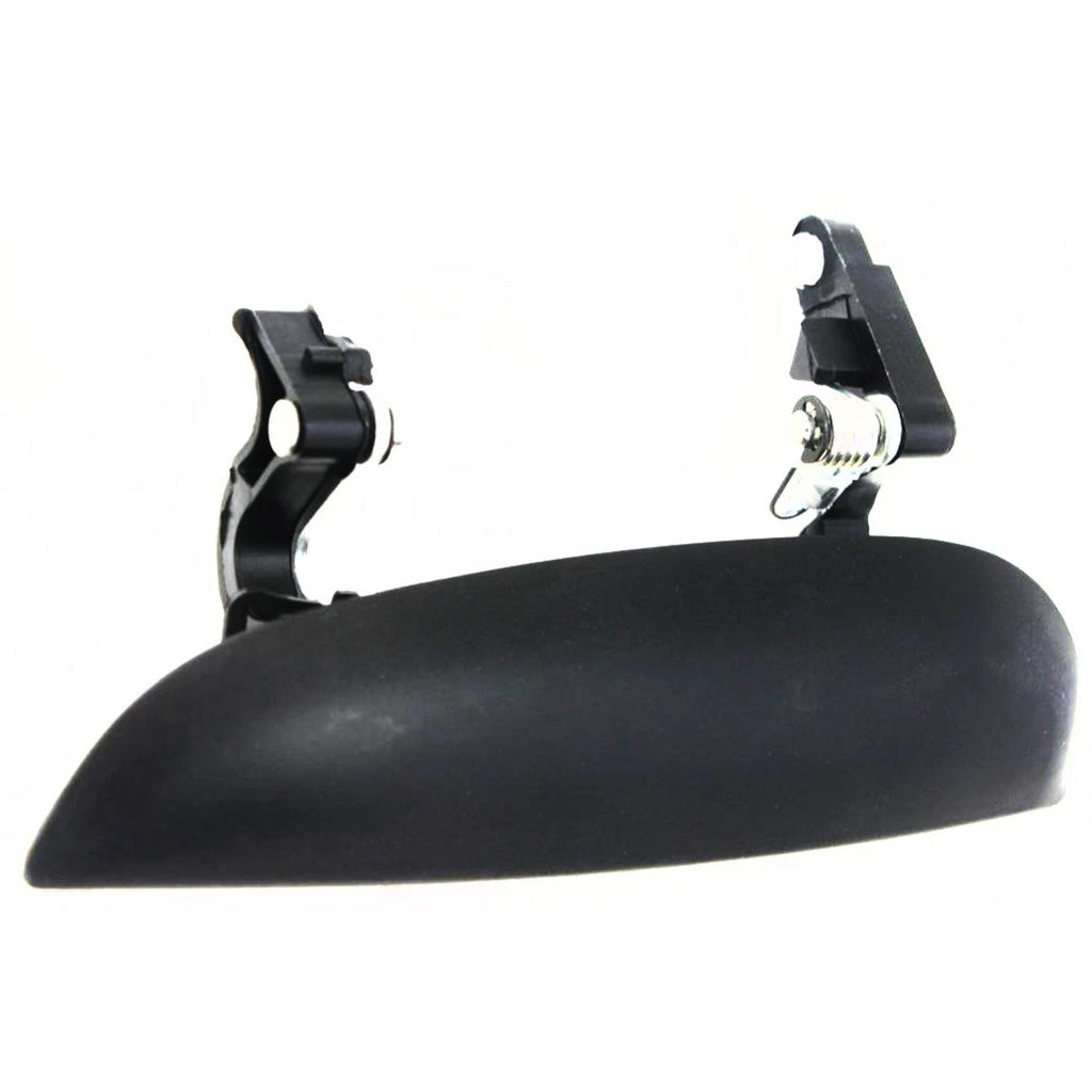 Exterior Door Handle for Kia Rio (2001–2002) Front Driver Smooth Black