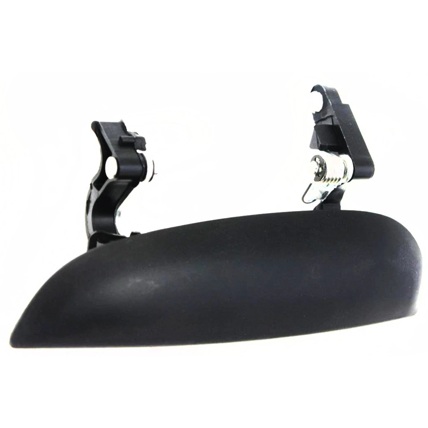 Exterior Door Handle for Kia Rio (2001–2002) Front Driver Smooth Black