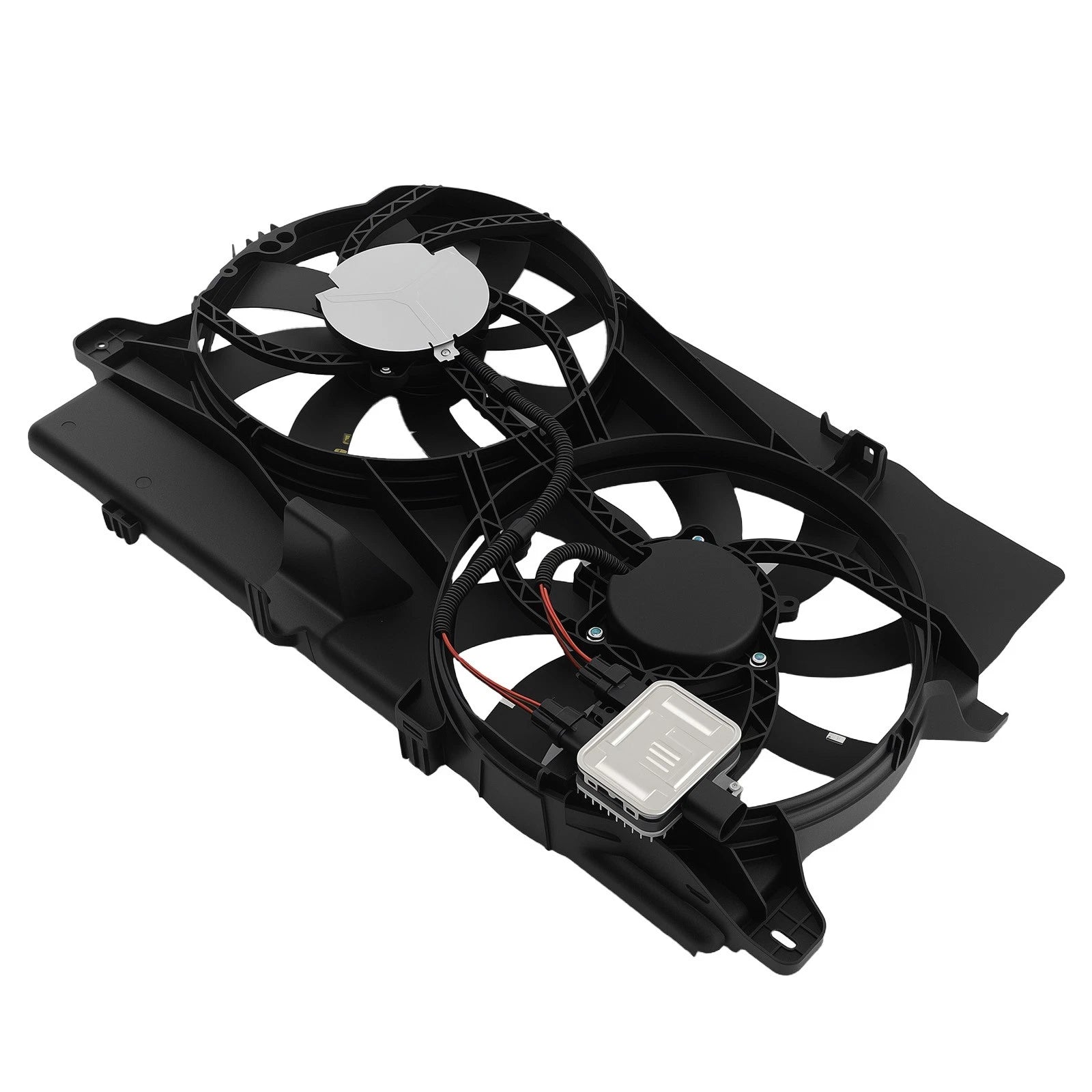 Cooling Fan Assembly for Ford Edge 2.0L Dual Fans (2012–2014) 240W
