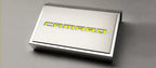 Top Plate w/Yellow Vinyl "CAMARO" Inlay for 2016-20 Camaro w/ACC Fuse Box Cover