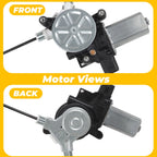Power Window Regulator with Motor for Honda Accord (2003–2007) Front LH