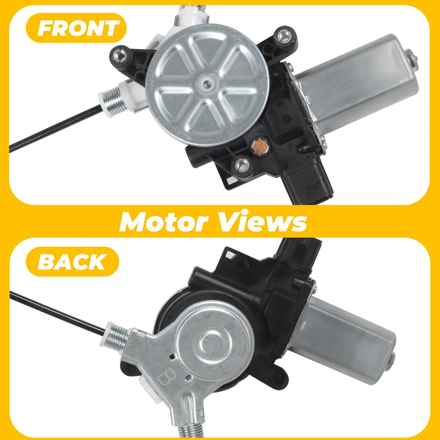 Power Window Regulator with Motor for Honda Accord (2003–2007) Front LH