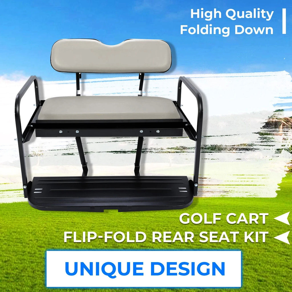 Rear Back Seat Kit for Yamaha Golf Cart G14 G16 G19 G22 (2000–2023)