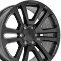 20" Satin Black Wheel for 1988-2000 Chevy C2500 - RVO0840 - RVO0840