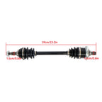 Set of 2 CV Axles for Arctic Cat 400 500 650 (2002–2004)