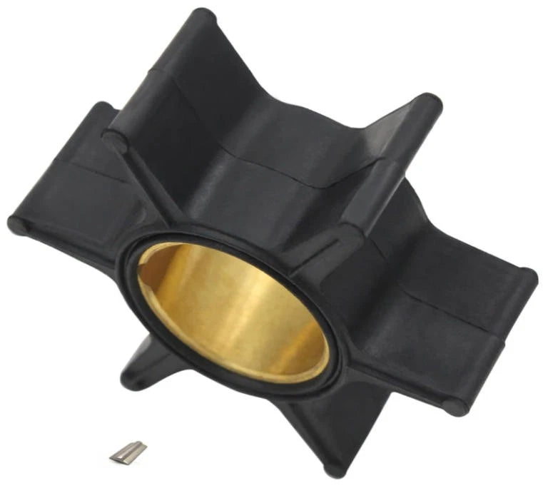 Water Pump Impeller with Key for Mercury 2 Stroke 30-50 HP Outboard (47-89983T)