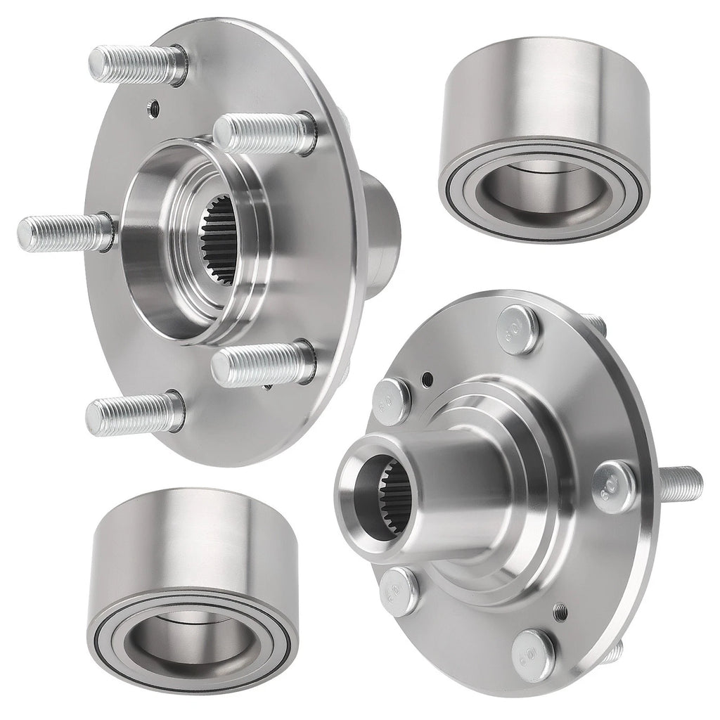 Front LH RH Wheel Bearings & Hubs for Honda Civic (2001–2005)