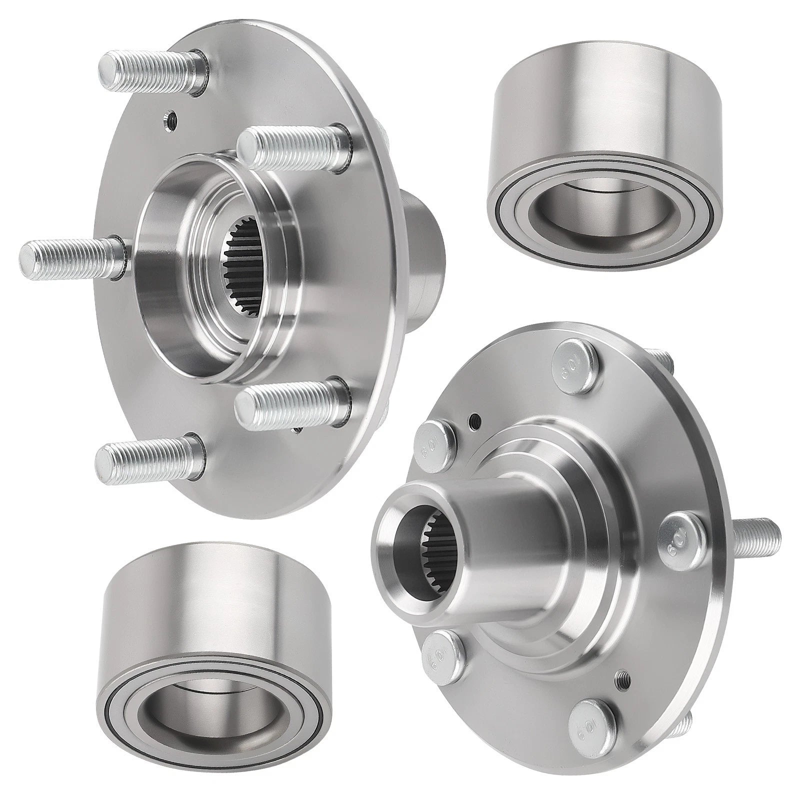 Front LH RH Wheel Bearings & Hubs for Honda Civic (2001–2005)