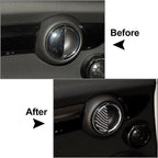 2X Carbon Fiber Door Handle Cover Trim for BMW Mini Cooper (2003–2018)