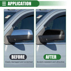 Left Rearview Mirror Cap for Chevrolet Silverado 1500 (No. 84830450) Gloss Black