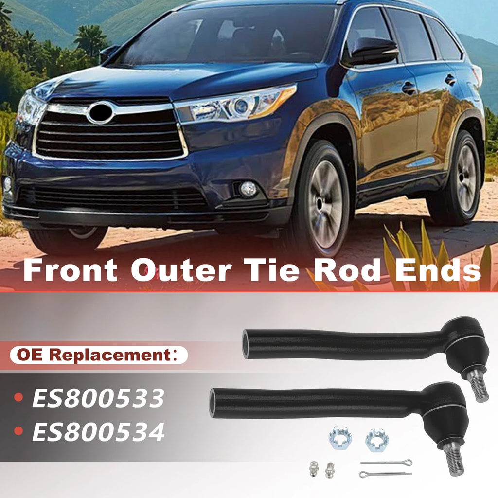 Front Outer Tie Rod End Linkages for Lexus RX350 RX450h (2007–2022)