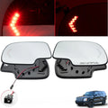 Mirror Glass Heated Turn Signal LH&RH Side for Chevy GMC Cadillac (2003–2007)