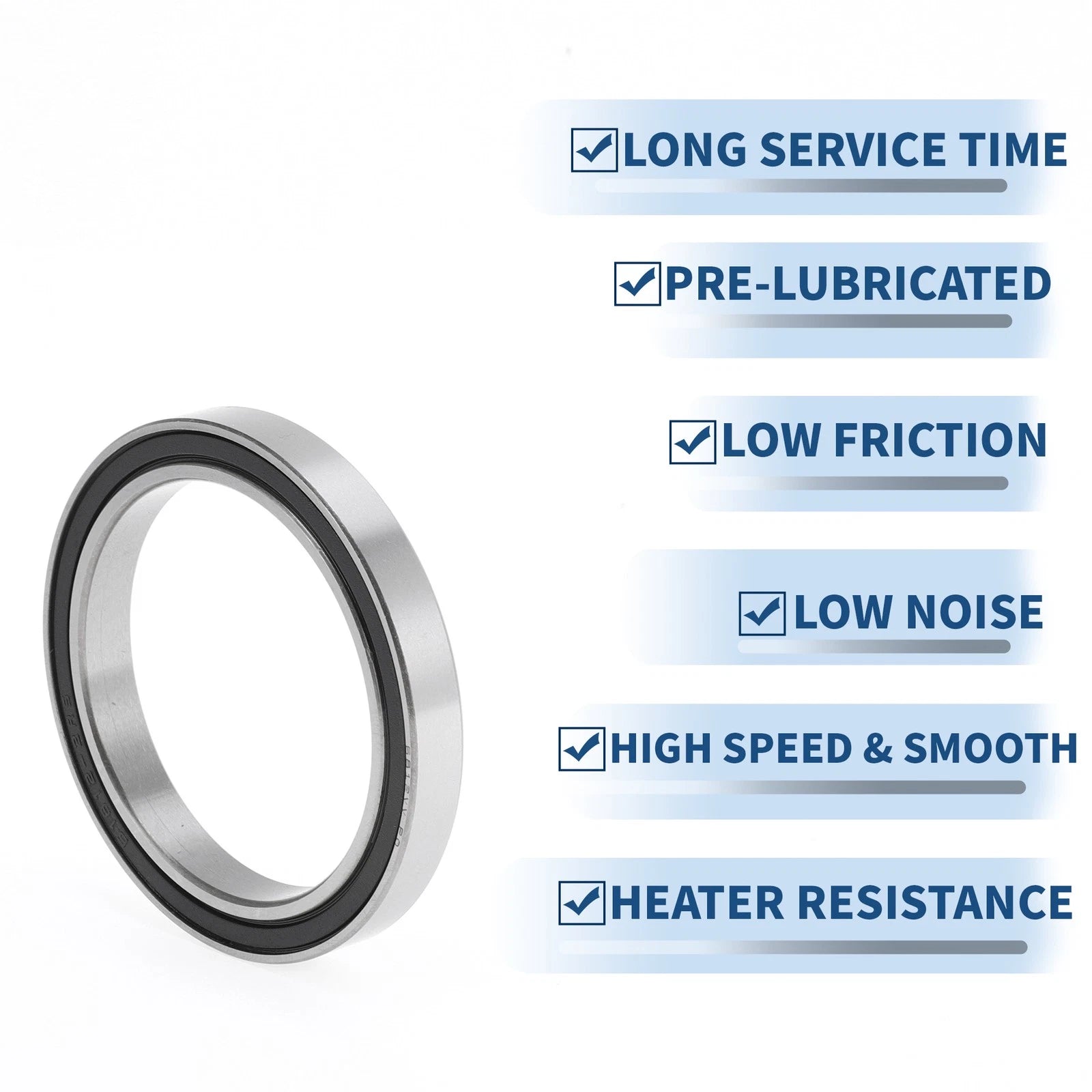 Deep Groove Ball Bearing 6812VV for Scooter Skateboard (60x78x10mm)