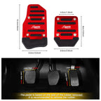 Non-Slip Manual Gas Brake Foot Pedal Pad Cover for Universal Cars