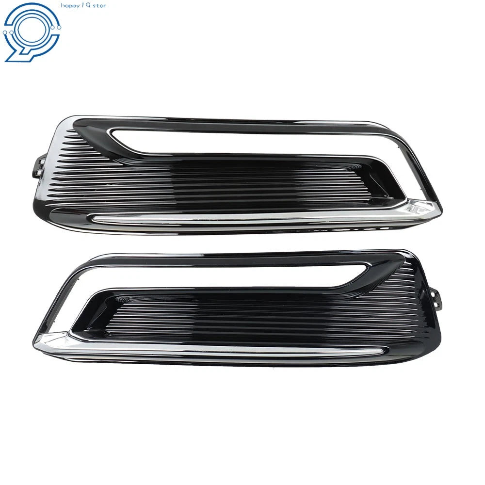 Set of 2 Fog Light Covers for Chevrolet Impala (2014-2020) Black