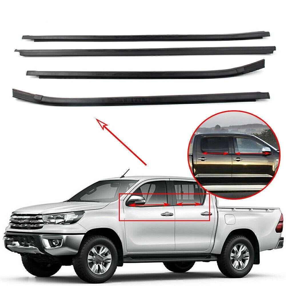 Weatherstrip Window Door Belt Seal for Toyota Hilux SR5 (2005–2015)