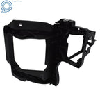 Set of 2 Headlight Brackets for Jeep Cherokee (2014-2018) Black ABS