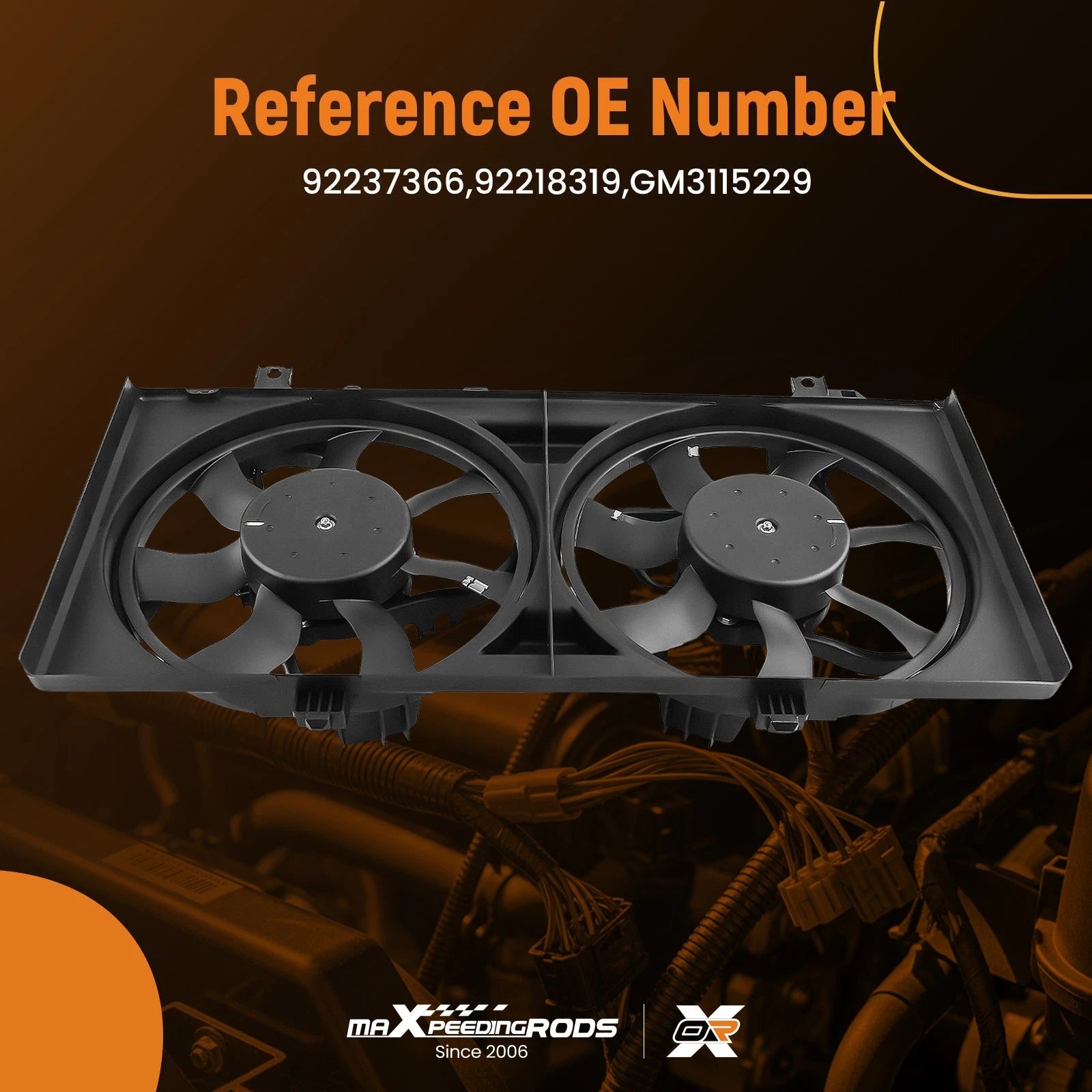 Cooling Fan for Chevrolet Camaro V6 (2010-2011)