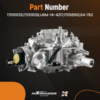 Down Draft Carburetor for GMC Car Trucks (265, 231, 252) (Year Range)