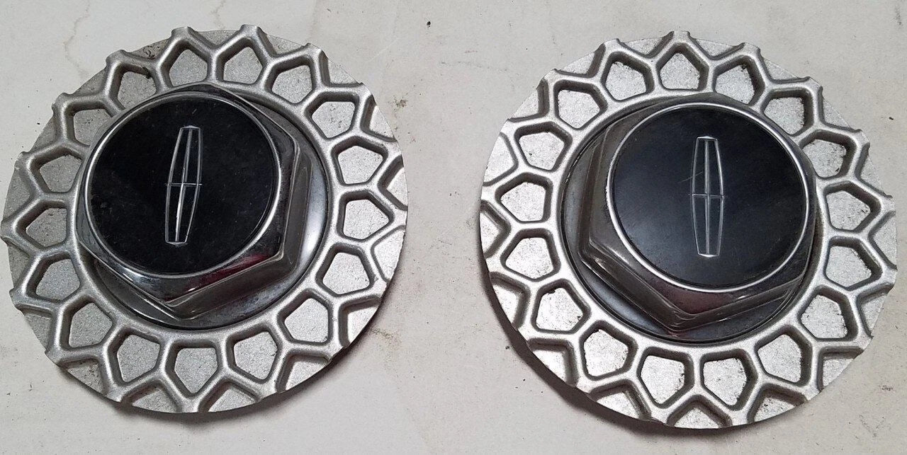 Set of 4 Wheel Caps for Lincoln Continental (1991–1993) FOVC-1A096-AE