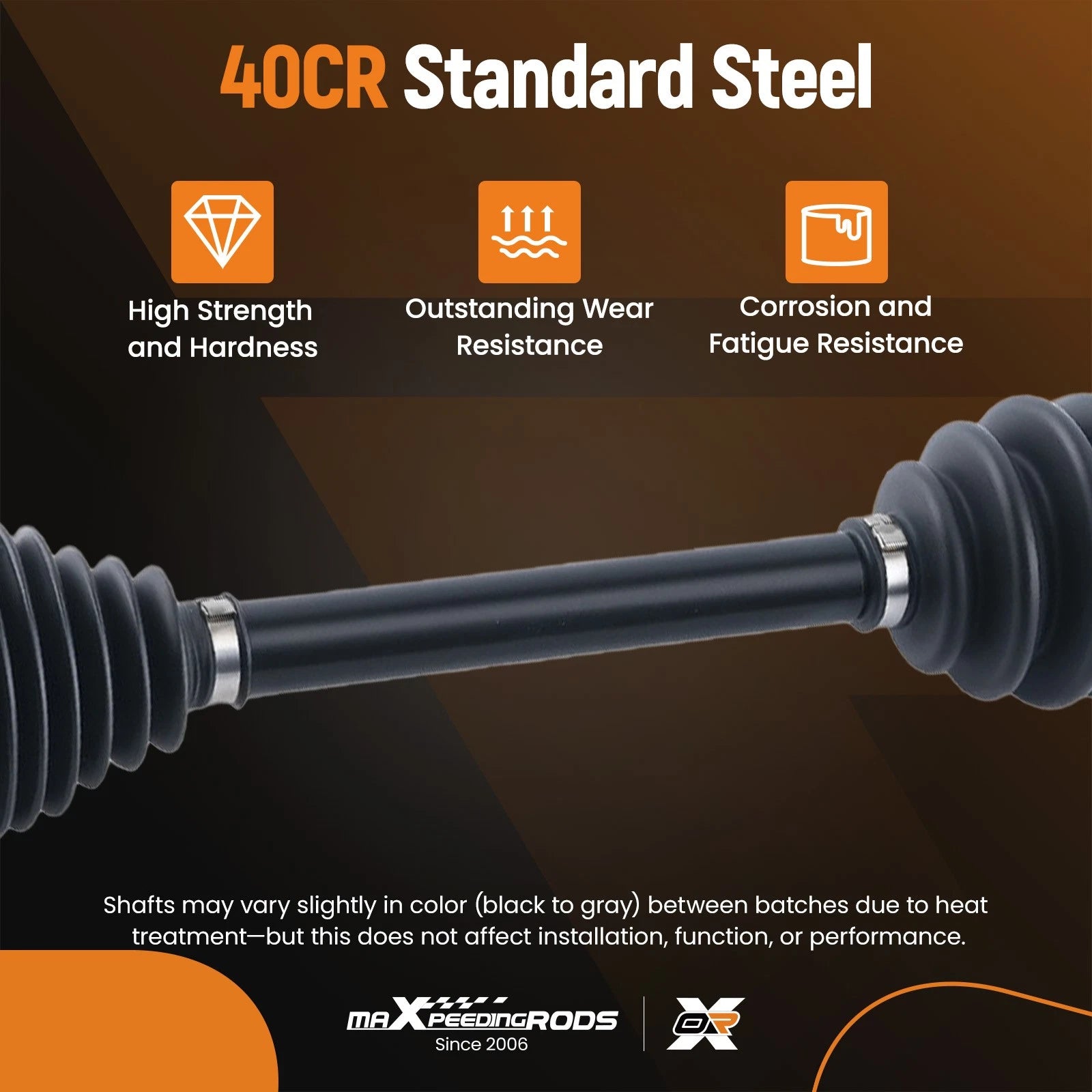 AWD Front Right CV Axle Shaft for Nissan Rogue (2014–2020)