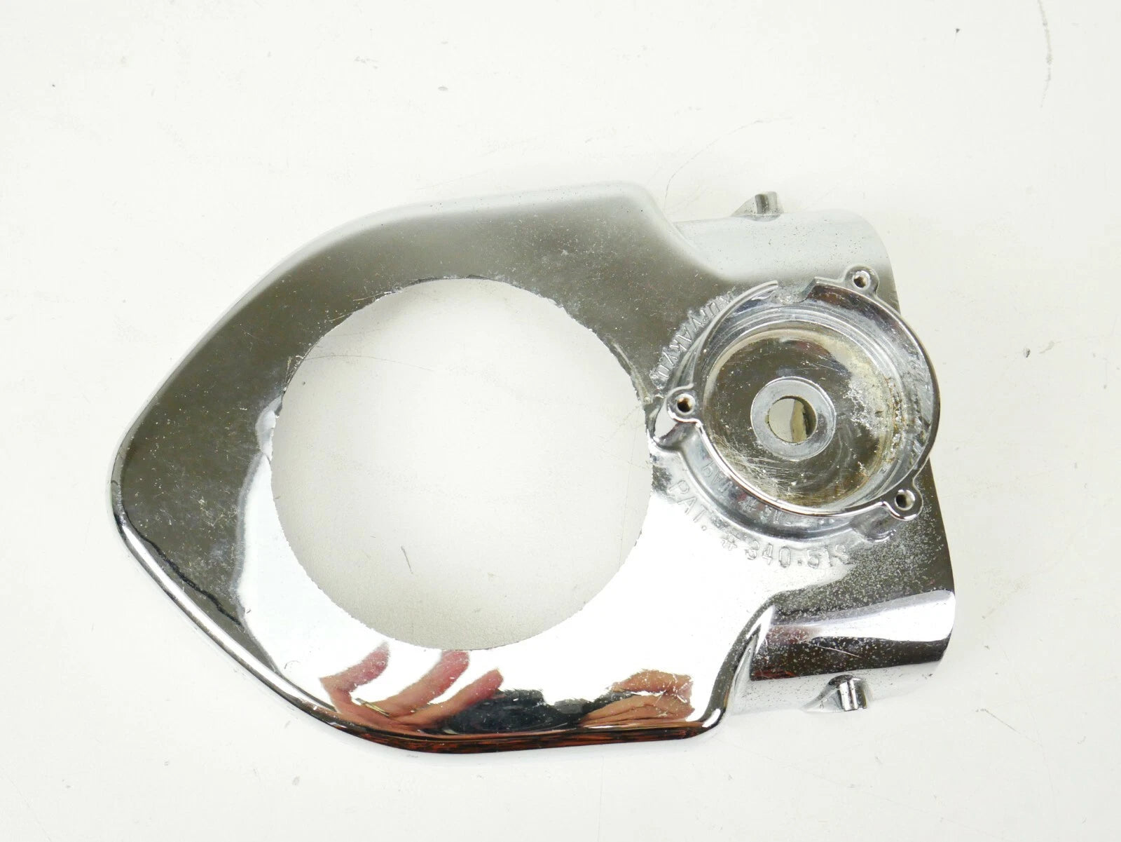 Kuryakyn Hypercharger Chrome Top Cover for Harley Davidson (2005–2014) 340.513