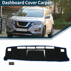 Dashboard Cover Mat for Nissan NV350 Caravan E26 (2012–2024) Black Blue