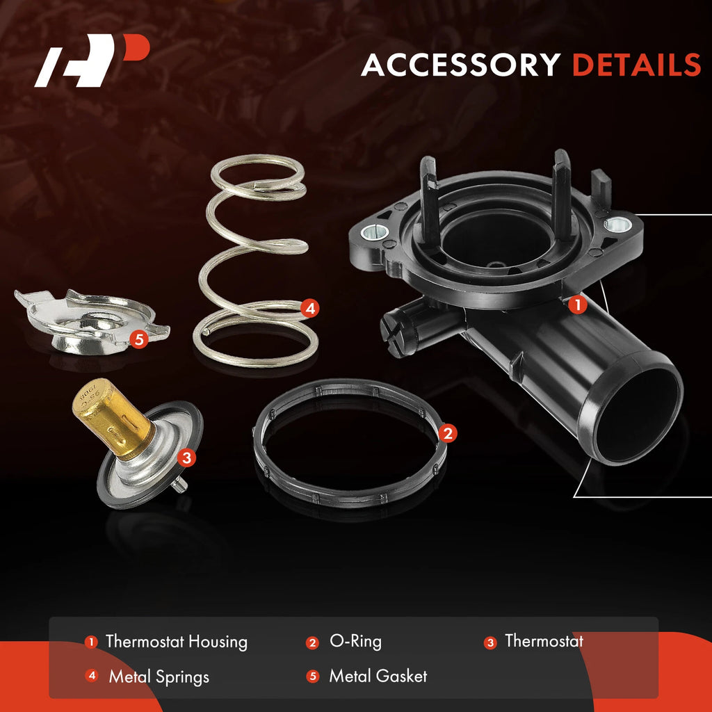 Thermostat Housing with Gasket for Chrysler Town & Country