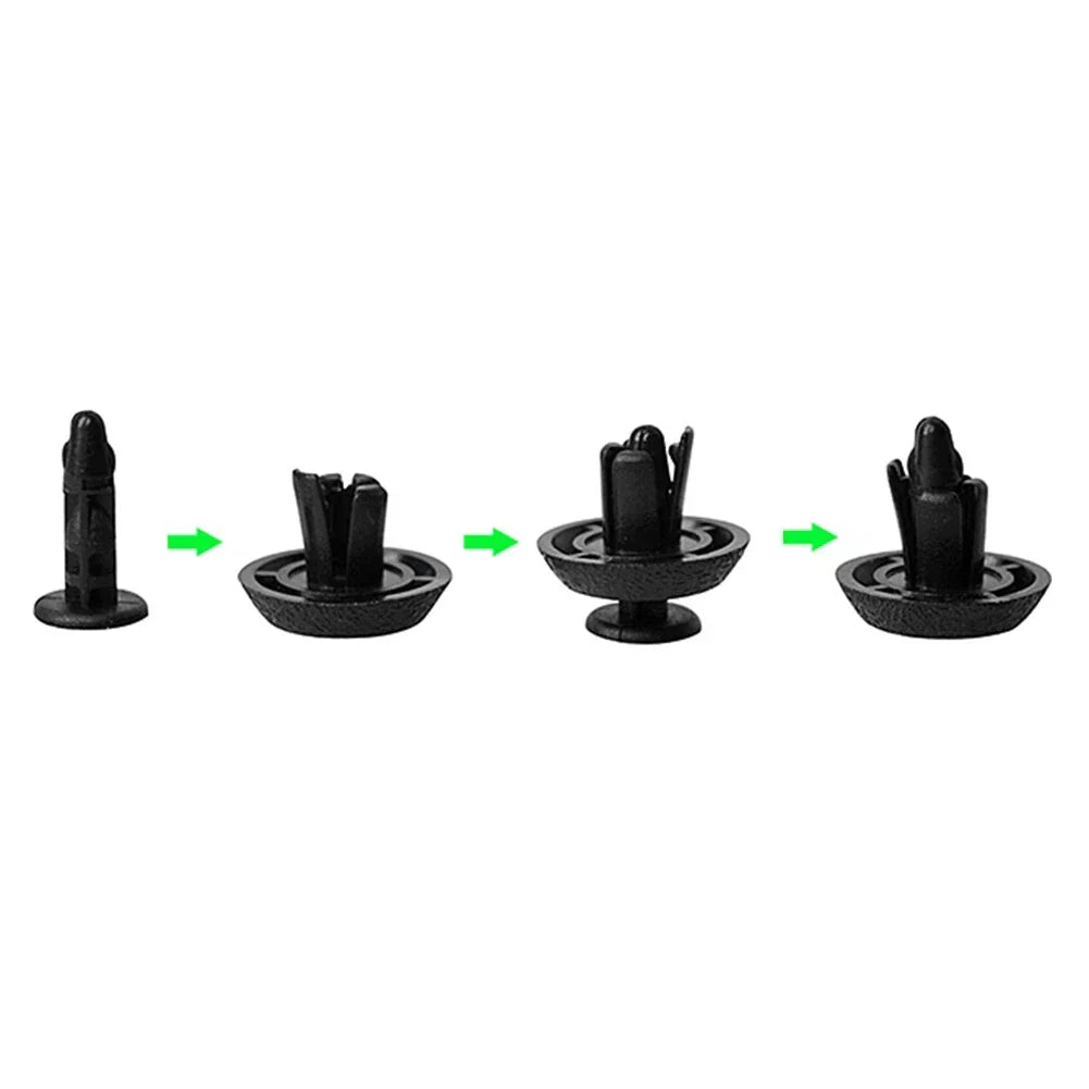 Clips / 50 pcs / Engine Cover Clips for Lexus LS460 LS600HL