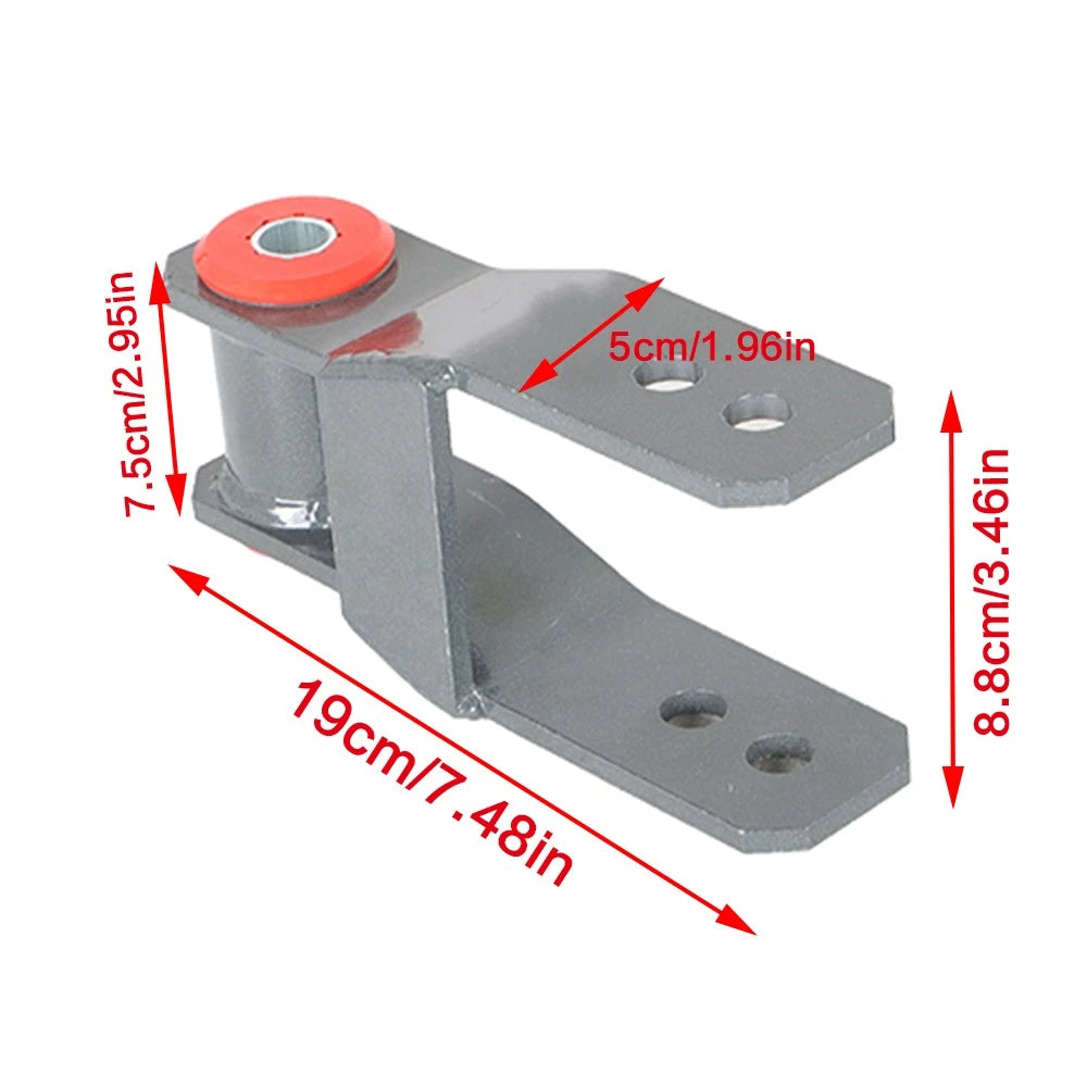 Adjustable Rear Shackle Leveling Kit for Jeep Cherokee XJ (1984-2001)