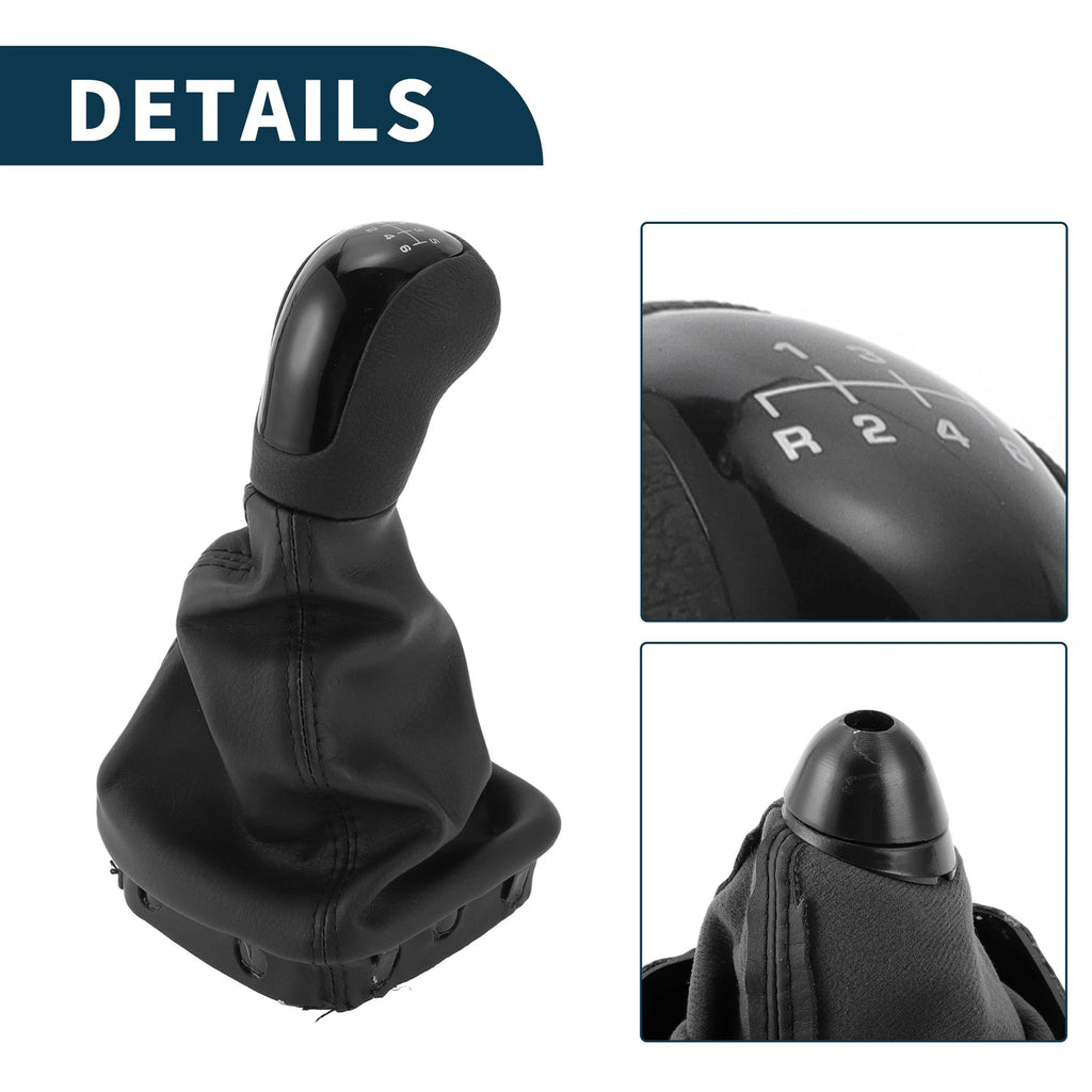6 Speed Manual Gear Shift Knob with Cover for Mercedes-Benz A-Class (1997–2004)