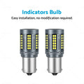 LED White Rear Reverse Bulbs BA15s for Holden Commodore (VT–VE)