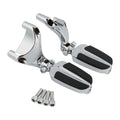 Chrome Passenger Footpegs for Harley Sportster 1200 883 (2004–2013)