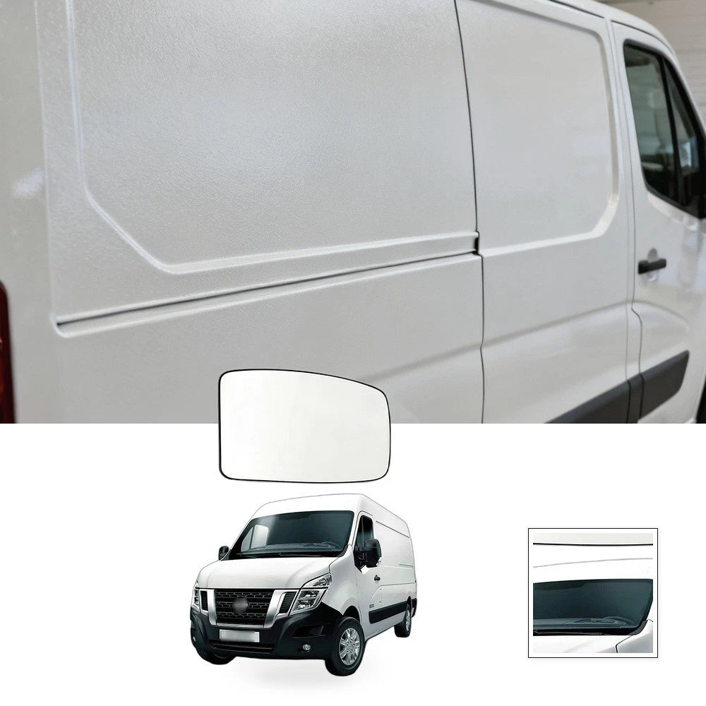 Heated Mirror Glass for Nissan NV400, Renault Master, Opel Movano (–)
