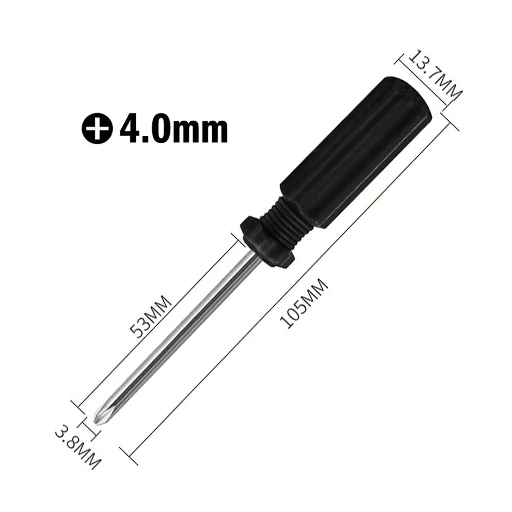 4.0mm Slotted Cross Screwdriver Hand Tool 45# Steel Portable