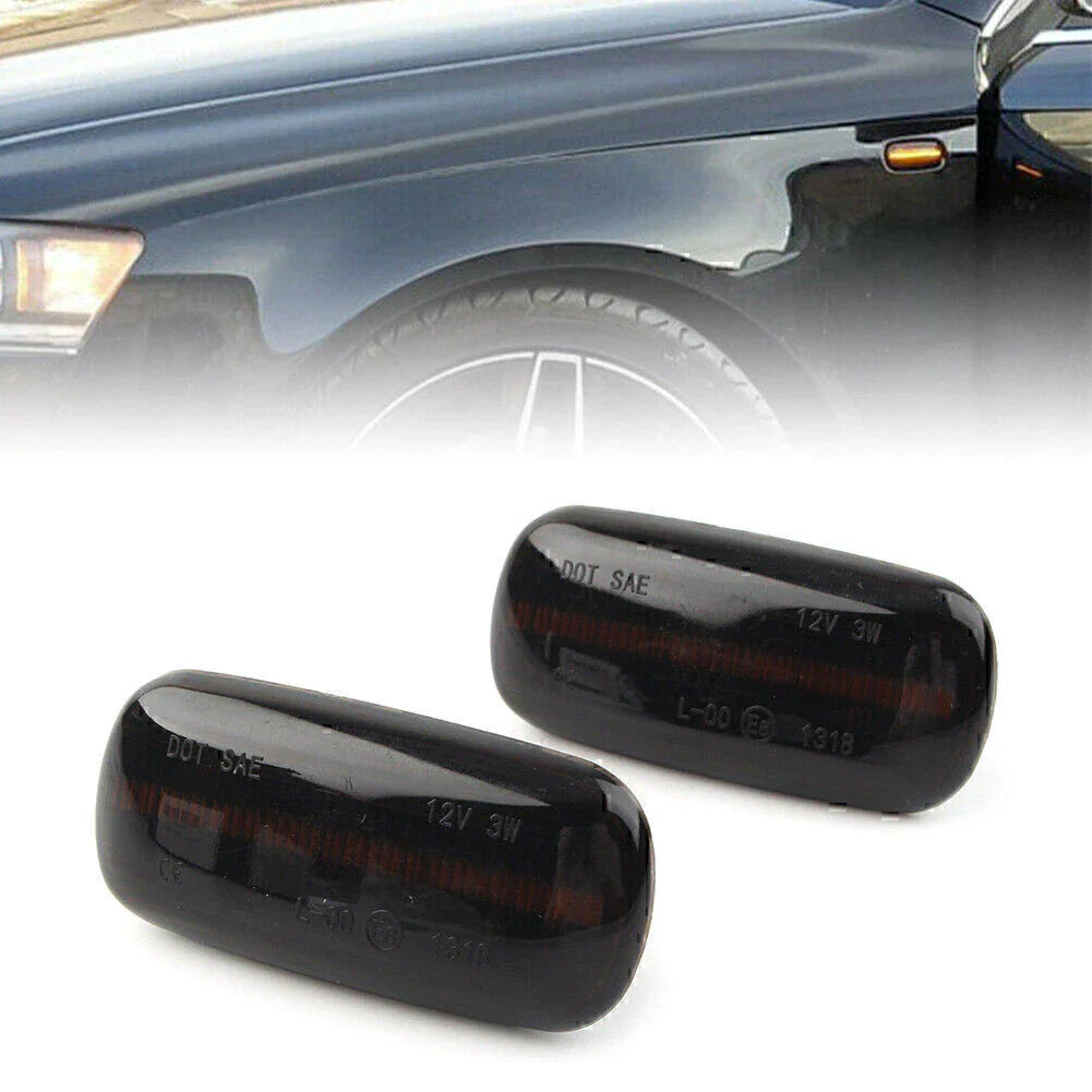 Dynamic LED Side Marker Turn Signal Light for Audi A3 A4 B7 A6 C5 (2001-2012)