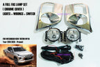 Chrome Cover Trim + Fog Lamp Spot Light for Mitsubishi Triton L200 (2019-2022)