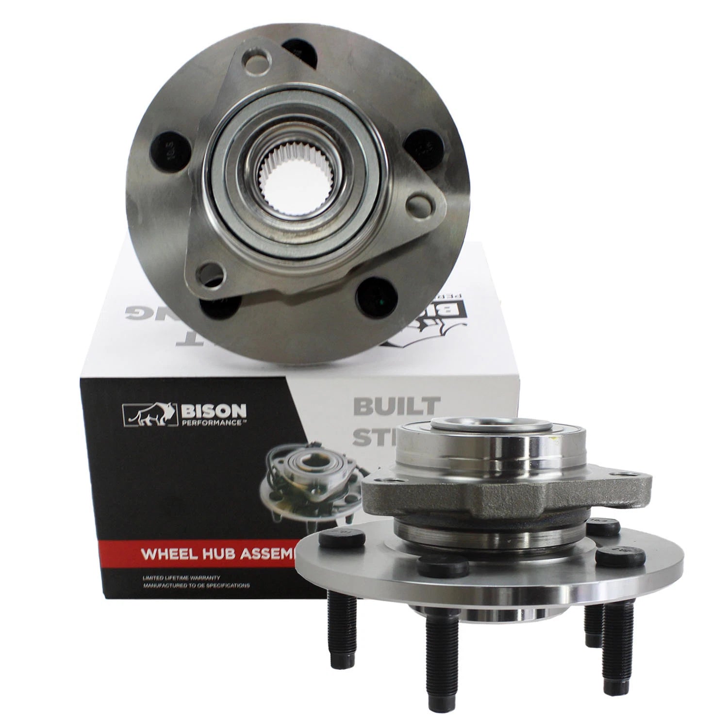 2pc Front Wheel Bearing Hub Assembly for Ram 1500 (2019–2023)