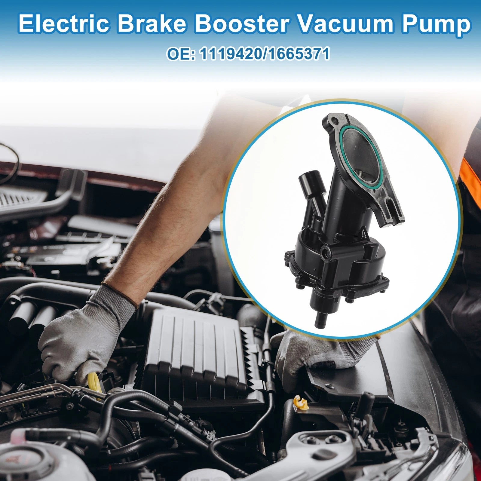 Brake Vacuum Pump No. 1119420/1665371 for Ford C-MAX (2007–2010)