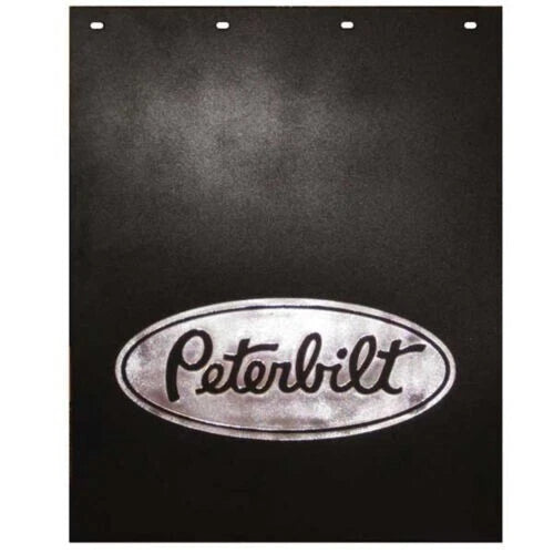 Set of 2 Mud Flaps for Peterbilt Motors Trucks (24" x 30")
