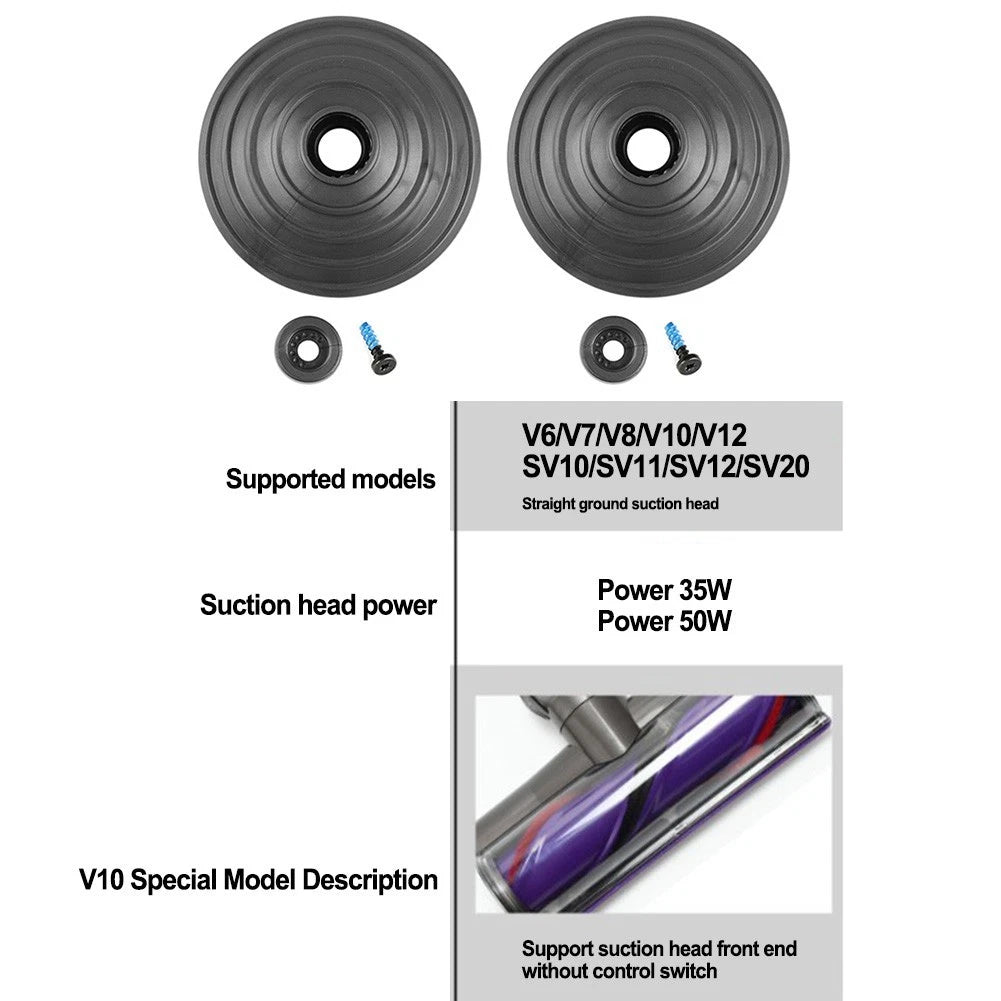 Set of 1 Cover Plate for V-Ball Wheel Fixing