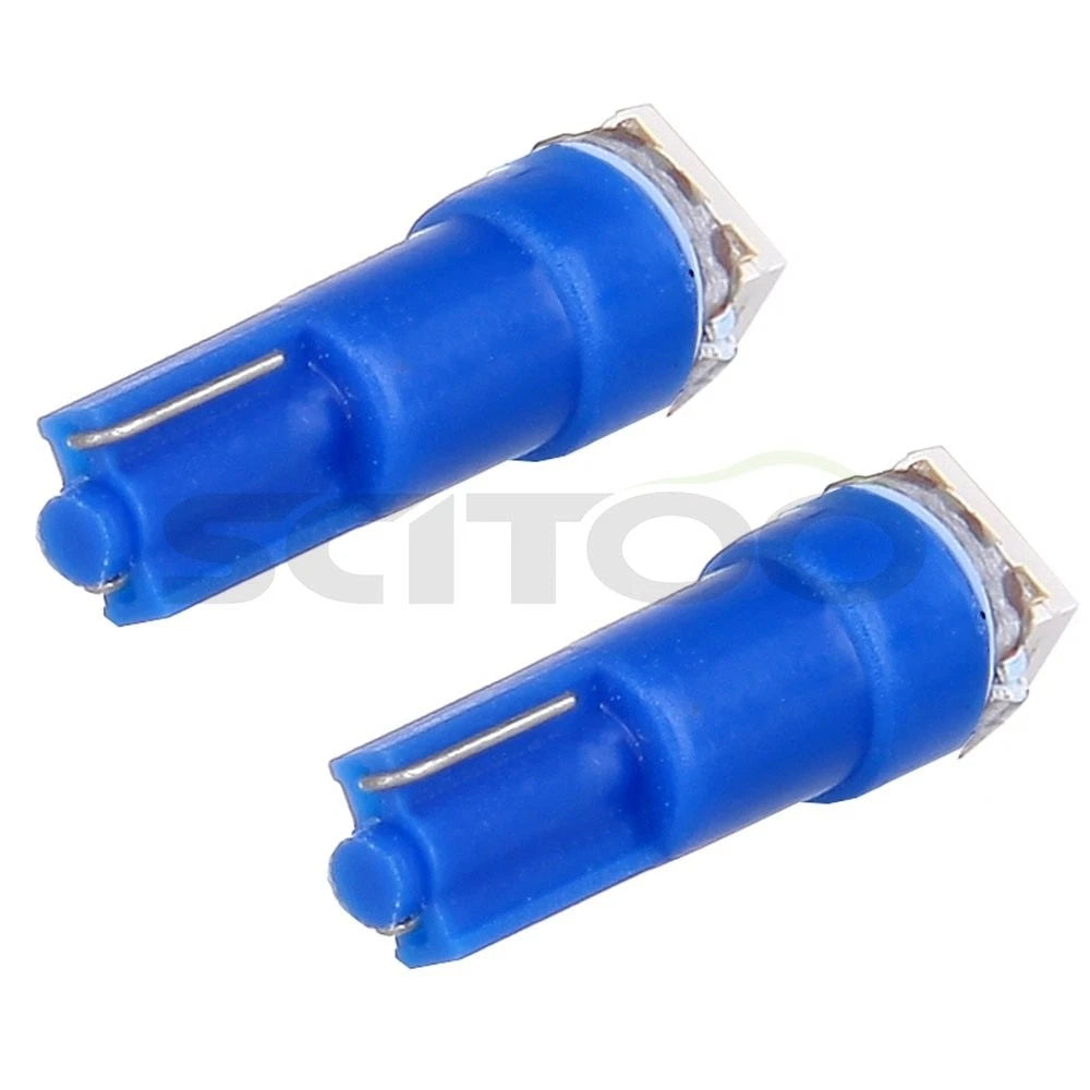 500PCS T5 5050SMD LED Dashboard Gauge Bulb for