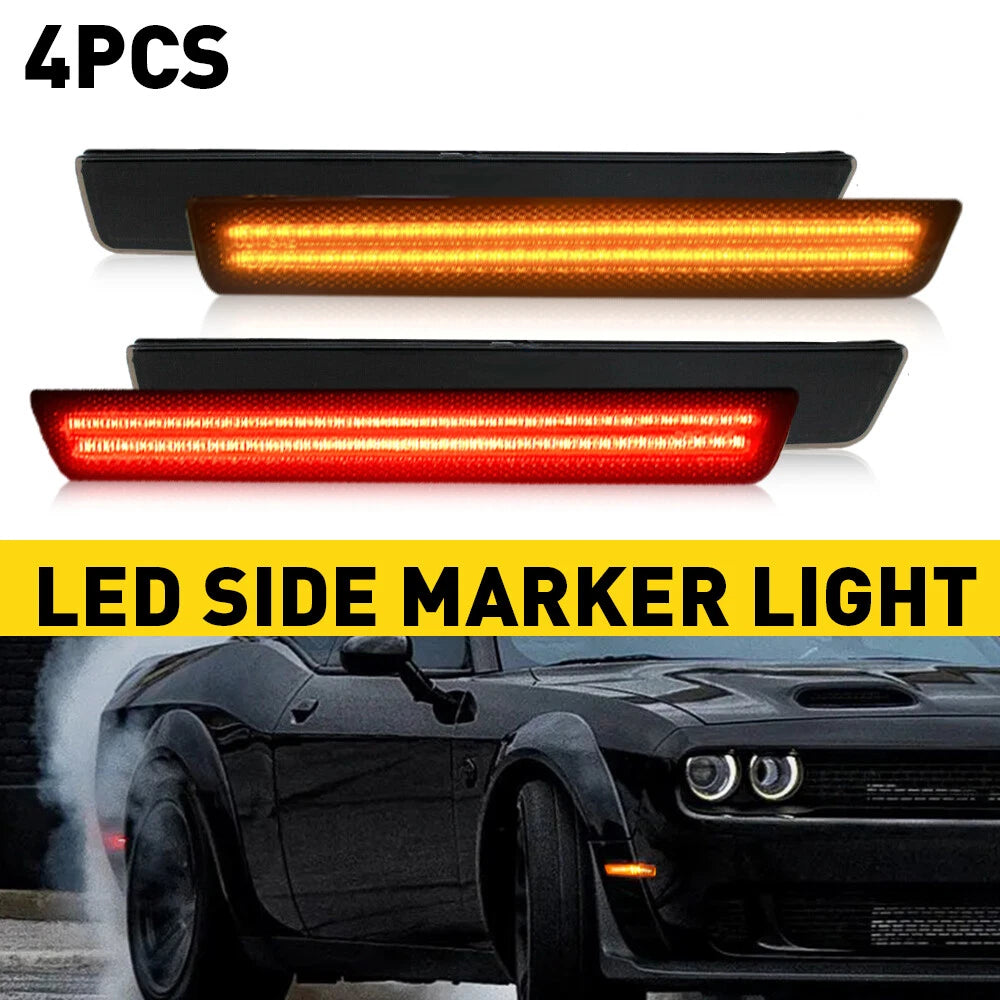 LED Side Marker Lights Kit for Dodge Challenger (2015–2021)