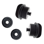 Set of 2 Water Flush Plugs for Suzuki 4 Stroke 150 175 200 300 HP Outboard (17913-93J00)