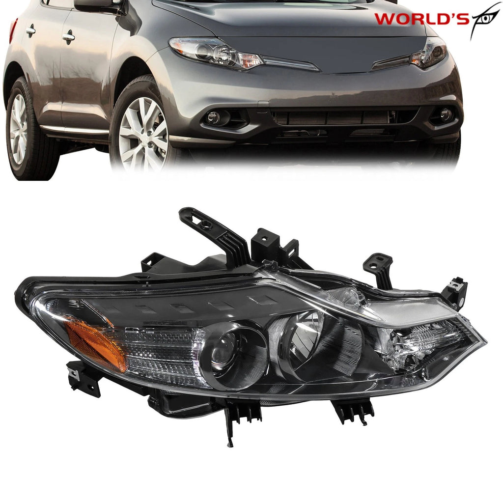 Halogen Headlight for Nissan Murano (2009–2014) Right Side