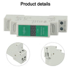 Digital Voltage Detector for Din Rail 11V-310V DC