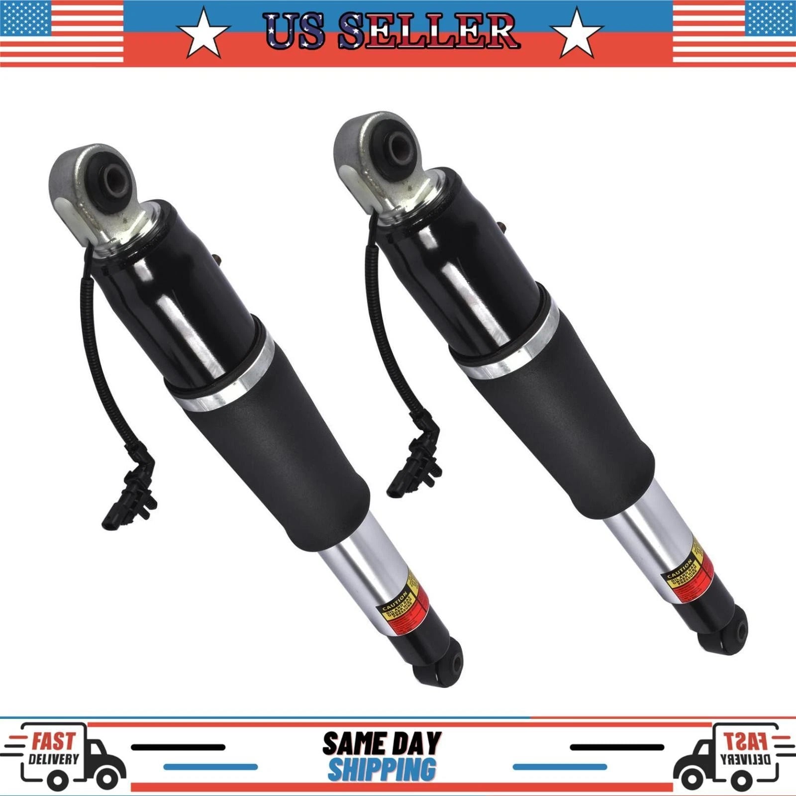 2X Rear Air Shock Absorbers for Cadillac Escalade Chevrolet Tahoe (2015–2019)