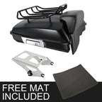 Matte Razor Trunk Pad Rack Mount for Harley CVO Road Street Glide (2014–2026)
