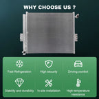 Aluminum AC Condenser for Toyota Tacoma (2005–2013)